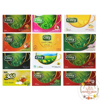 Trà Cozy Túi Lọc 50g (25gói) Pha Trà Sữa