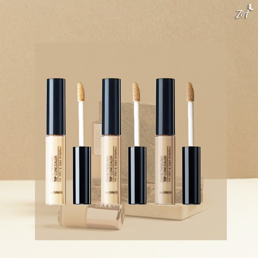 Kem Che Khuyết Điểm The Saem Cover Perfection Tip Concealer - 1.5 tone tự nhiên