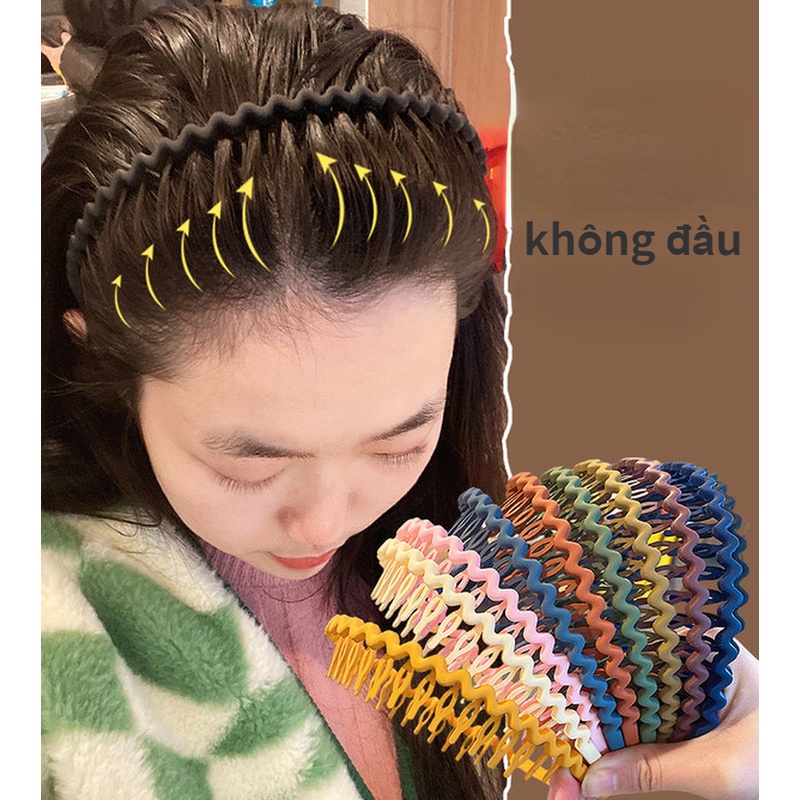 Set 1 / 2 Băng Đô Cài Tóc Đơn Giản Phong Cách Hàn Quốc 2022 Cho Nữ
