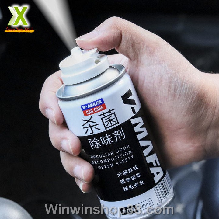 Chai Xịt Khử Mùi Xe Hơi Giúp Không Khí Trong Xe Sạch Sẽ