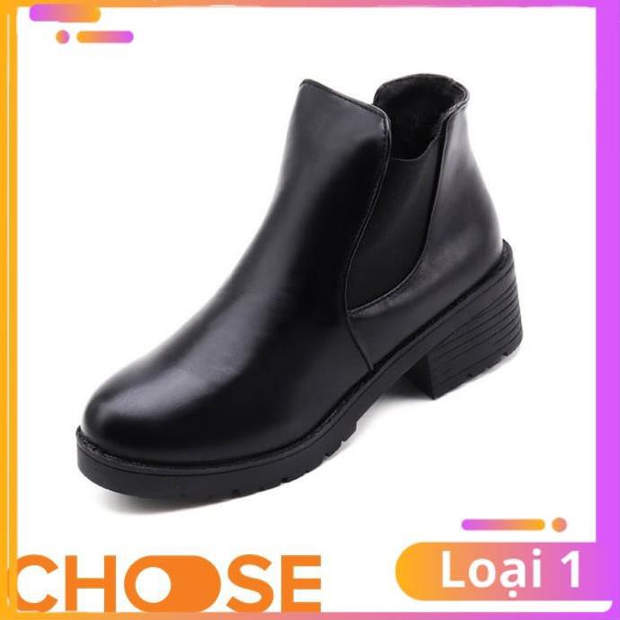 [Bản Mới Nhất] Giày Nữ GIÀY DA Choose NỮ THỜI TRANG BOOT BỐT NGẮN THỂ THAO GIÁ RẺ SINH VIÊN CÔNG SỞ G15K5