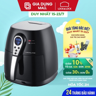 Nồi Chiên Không Dầu Lock&Lock EJF276 (3.0 Lít) - BH 12 tháng - Hàng chính hãng - Gia Dụng Mall