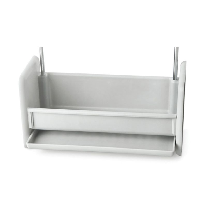 Khay đựng mút rửa chén và treo khăn dùng cho bồn rửa nhà bếp thiết kế tiện dụng