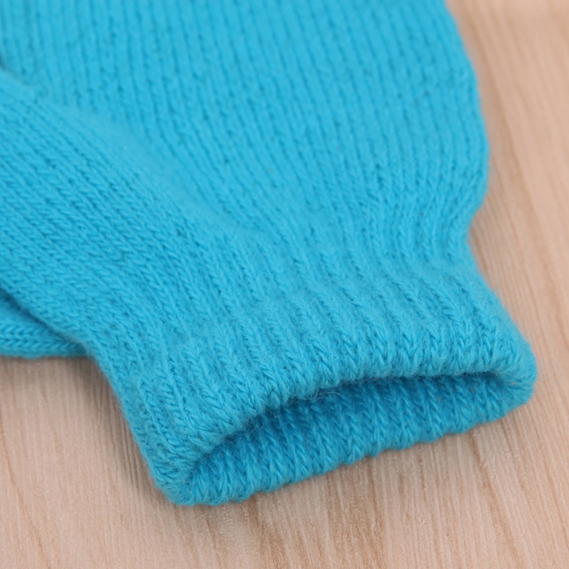 Đôi Găng Tay Len Mềm Giữ Ấm Màu Kẹo Ngọt Dành Cho Bé Trai Gái