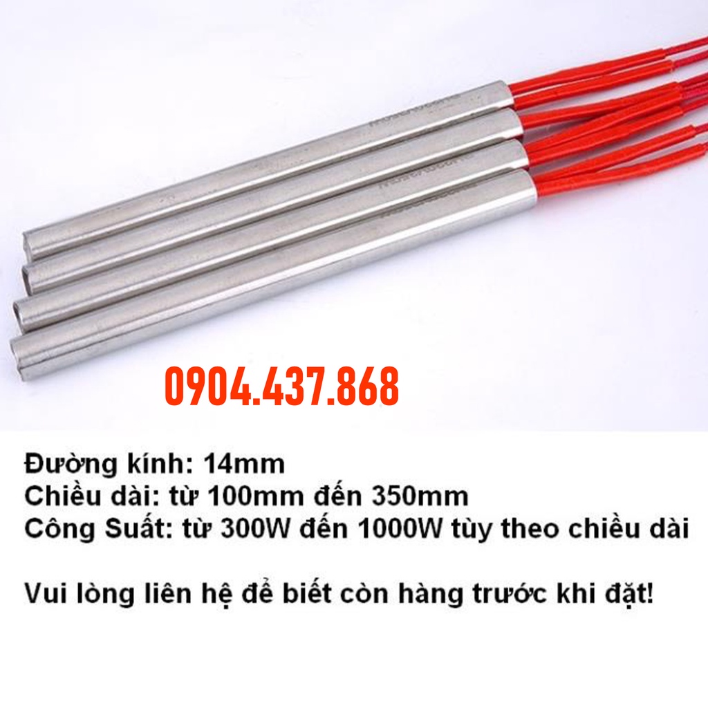 PHI 14-Thanh gia nhiệt, que điện trở nhiệt sấy khÔ