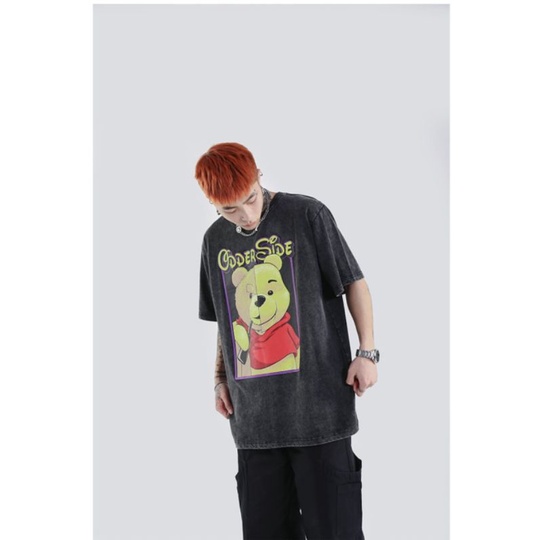 Áo thun POOD BEAR Washed