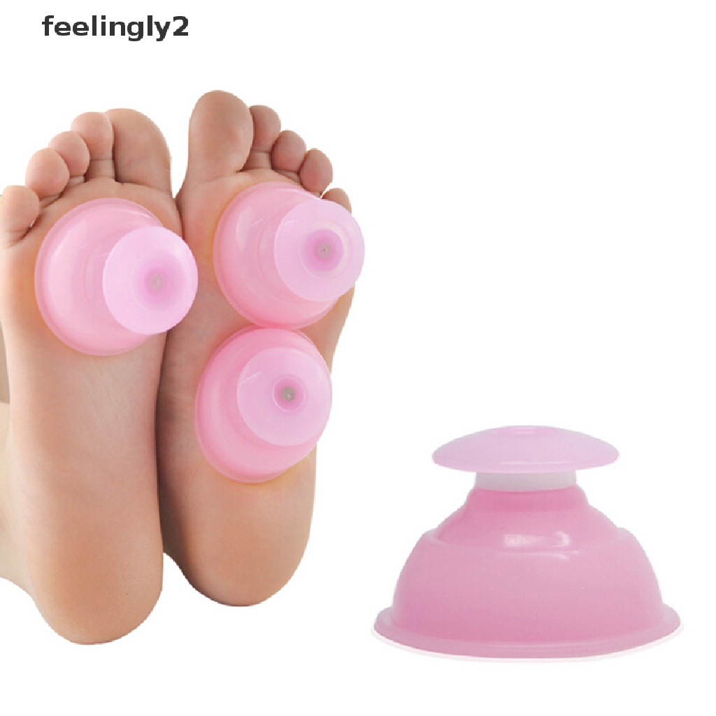 1 Bộ Cốc Giác Hơi massage Toàn Thân Bằng silicone Chống cellulite