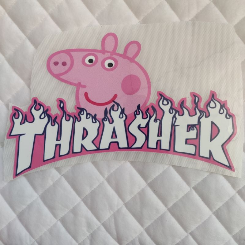 Hình dán nhiệt logo Thrasher set 2