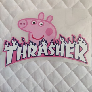 Hình dán nhiệt logo Thrasher set 2
