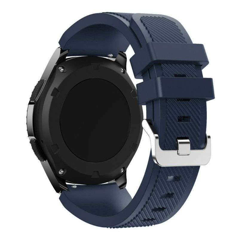 KOK Soft Silicone Replacement Watch Band Wrist Strap Sport Watch Bracelet Belt For Samsung Galaxy Watch 46MM/Samsung Gear S3/Samsung Gear2 R380/Samsung Gear2 Neo R381/Samsung Live R382