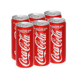 Thùng 24 lon Coca Cola (24lonx330ml)