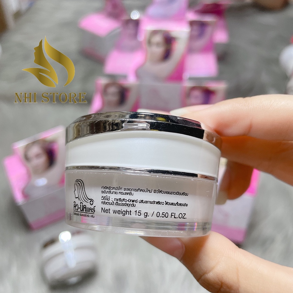 Kem Q NIC thâm nách bẹn đều màu da trắng sáng thái lan 15g