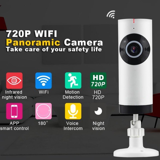 Camera An Ninh Panoramic 2 Chiều Kết Nối Wifi