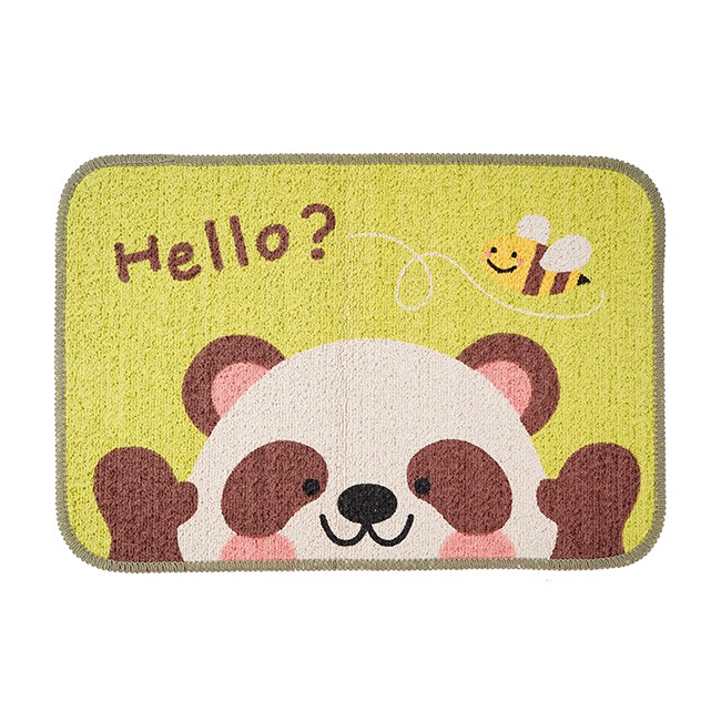 02 thảm Hello Panda &amp; Hello Rabbit ngộ nghĩnh