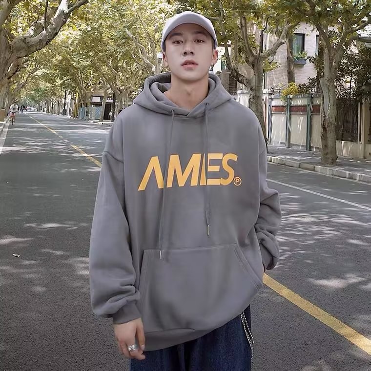 Áo Hoodie Thể Thao Dáng Rộng In Họa Tiết Hoạt Hình Thời Trang Nhật Bản Cho Nam