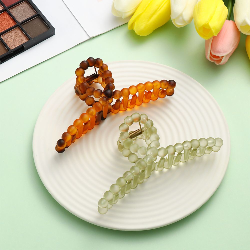 Kẹp Tóc Càng Cua Trong Suốt Thời Trang Cho Nữ