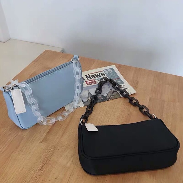 Túi kẹp nách vải dù xây xích