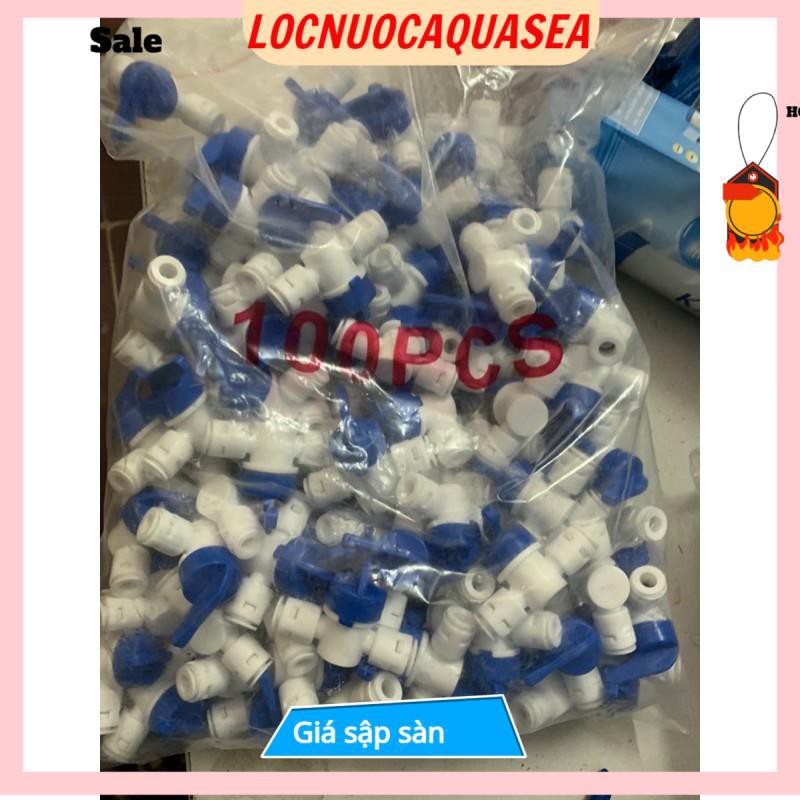 Van Xả Tay  Nối Nhanh Phi 6, Dây 6  ☑️ Van Xả Ngang ☑️ Van Khóa Nước/ van  chia nước bể cá cảnh