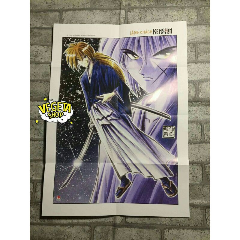 poster lãng khách kenshin bán lẻ