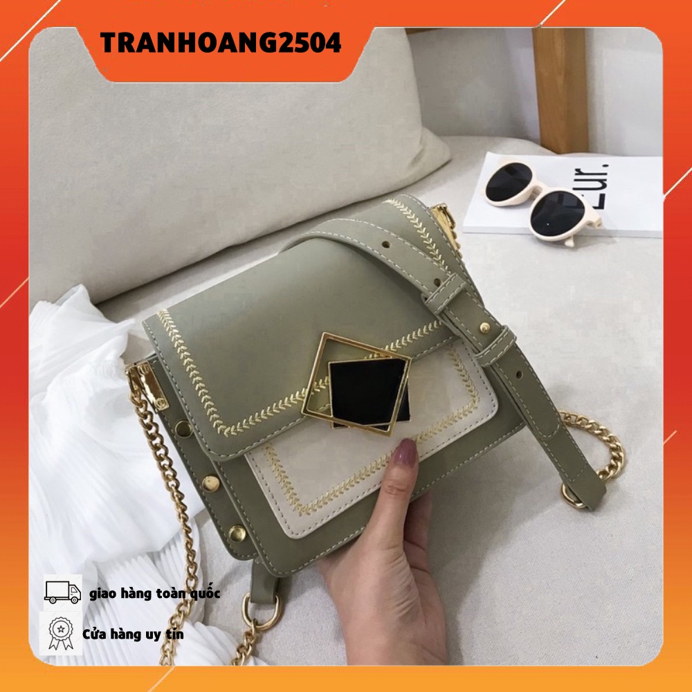 XẢ HÀNG -TÚI XÁCH NỮ 🎁FREESHIP 50K🎁 -Túi đeo chéo nữ đẹp Hanni phong cách trẻ trung DR888