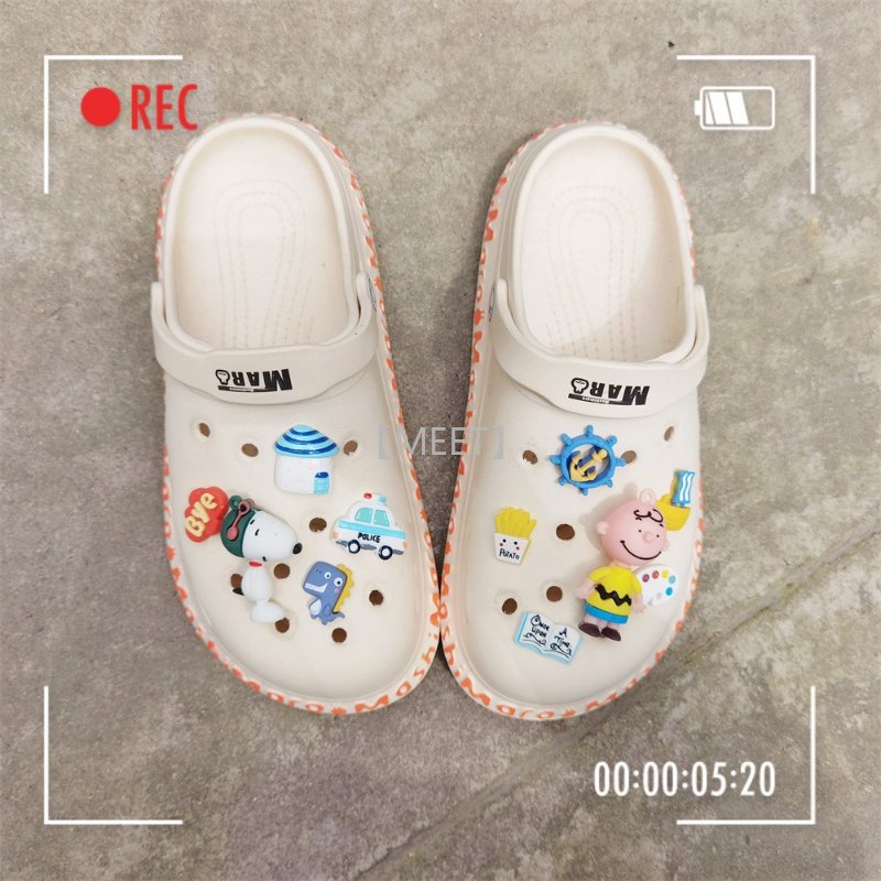[MEET] Phụ Kiện Khóa Giày Crocs DIY Hình Hoa Hoạt Hình Trang Trí Giày Crocs croc Jobz charm- Trò Chơi Mary