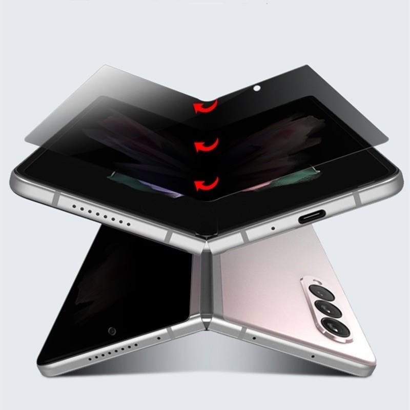 Miếng dán dẻo chống nhìn trộm cho Samsung Z Fold 2, Z Fold 3, Z Flip 3 5G Full màn hình siêu bảo mật