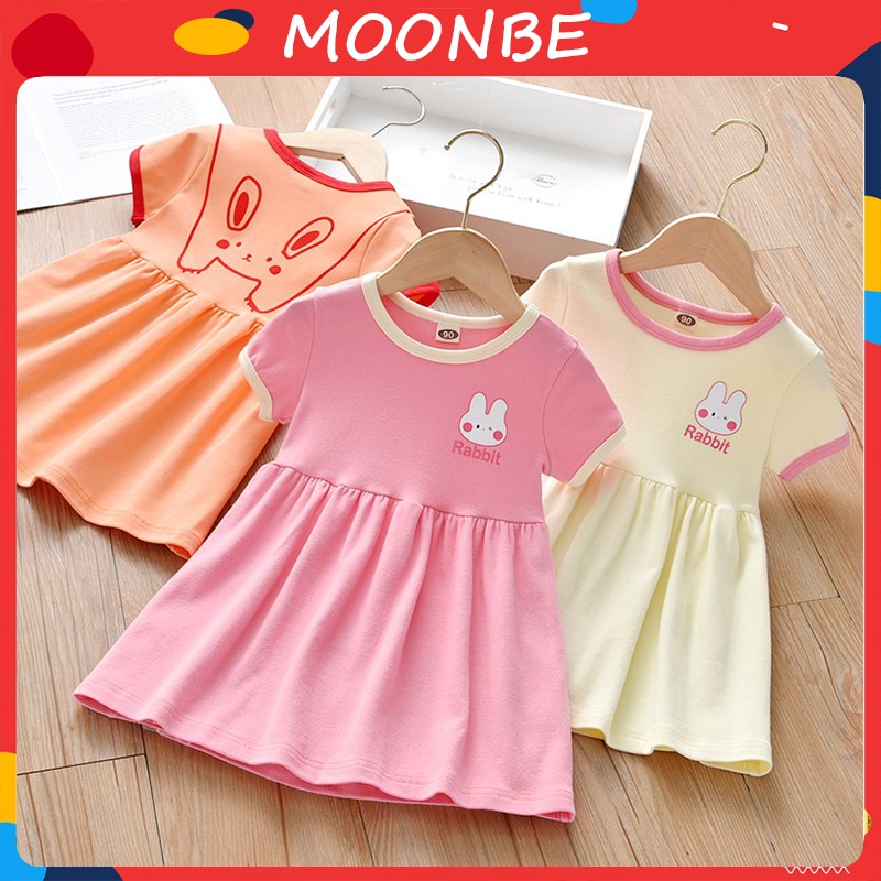 Váy bé gái,đầm cho bé từ 2 đến 12 tuổi, size từ 10-40kg - Váy thỏ baby