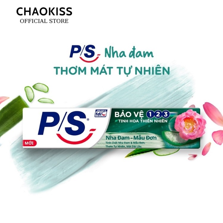 Kem đánh răng P/s chăm sóc toàn diện bảo vệ 123