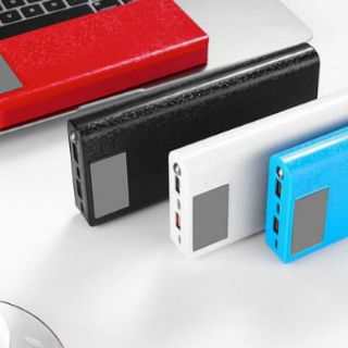 Box sạc nhanh QC 3.0 8 cell 18650 đỏ
