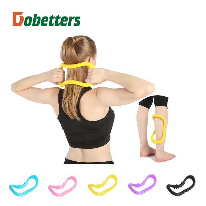 Vòng tập yoga Myring  bán sỉ có nam châm từ tính hỗ trợ tập cổ vai gáy lưng chân toàn thân dobetters