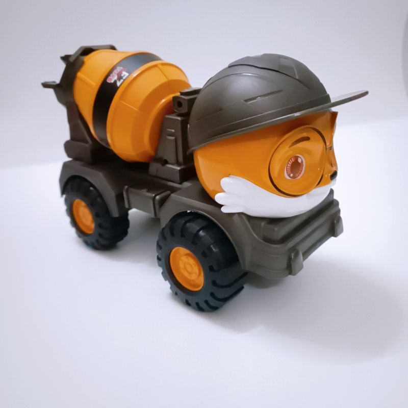 [SIÊU ĐẸP] Đồ chơi xe bồn công trường 28cm