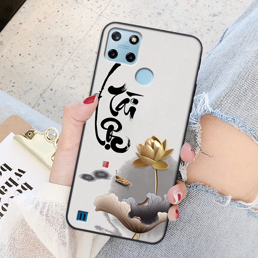 Ốp lưng Realme C25Y in hình chữ tài chữ lộc, Cha Mẹ, bình an SIÊU ĐẸP