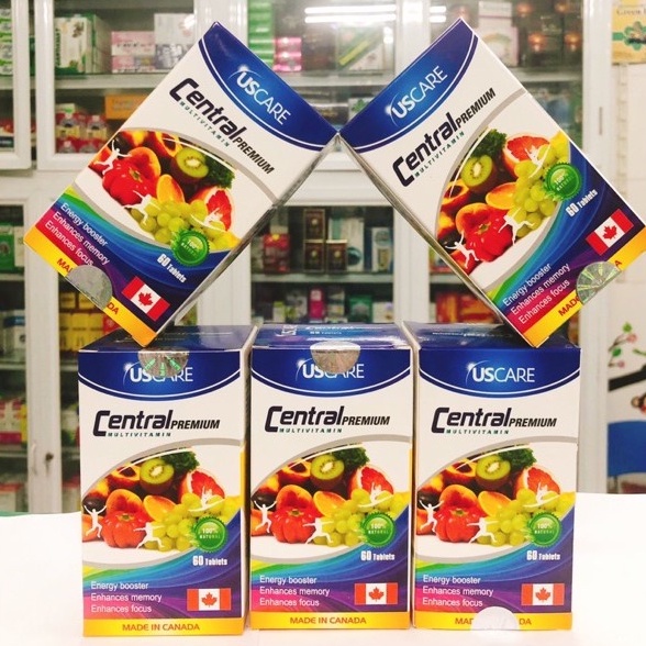 Central Premium Multivitamin – Bổ sung vitamin và khoáng chất cho cơ thể, tăng cường sức đề kháng (100 VIÊN)