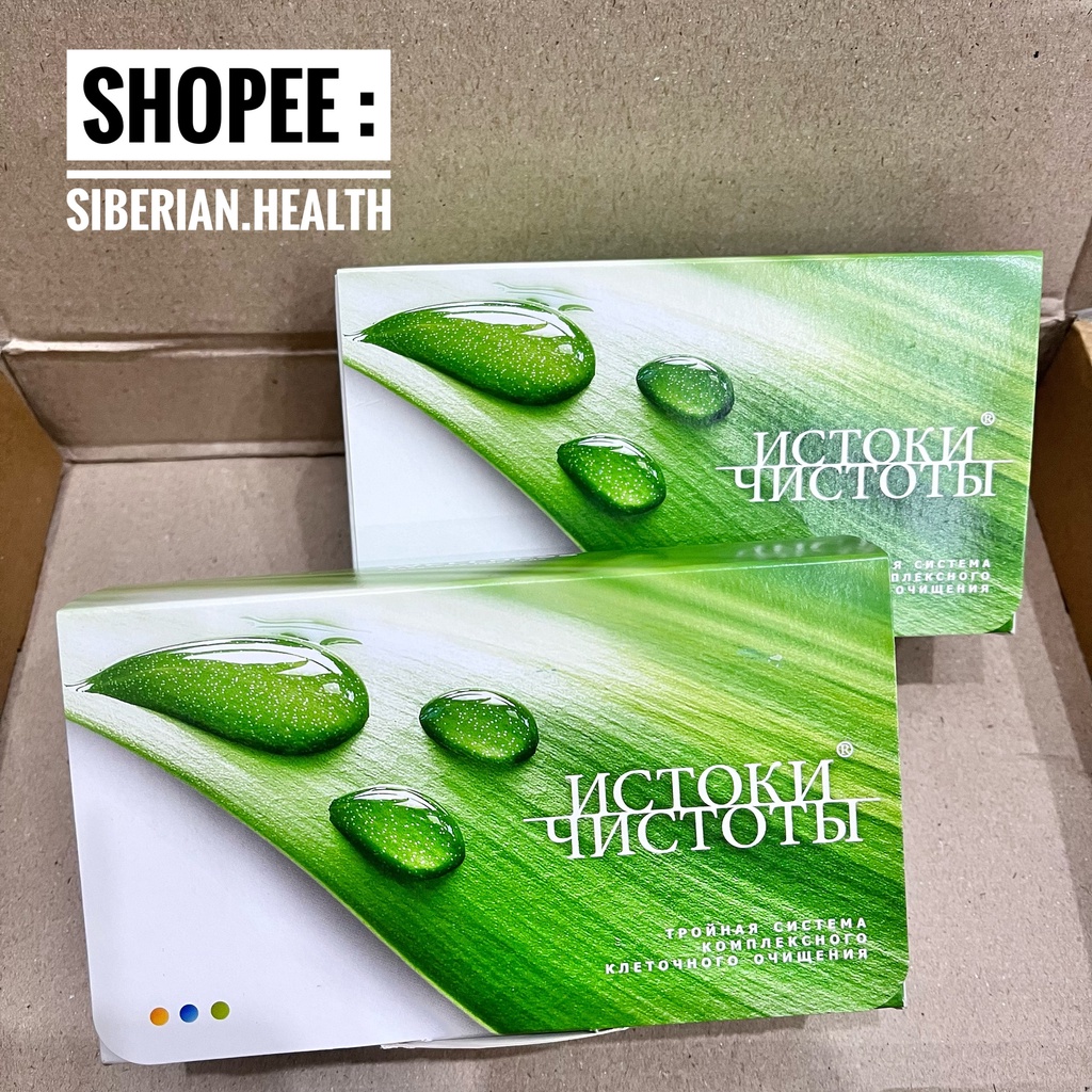 Bộ 3 trà thải độc Renaissance Triple Set - Siberian Wellness - 180 viên