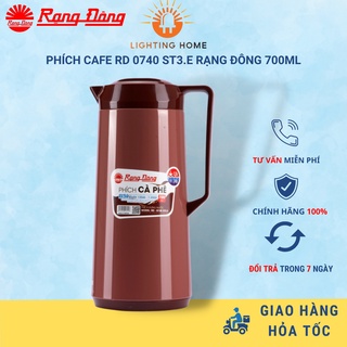 Phích nước rạng đông 700ml model: rd-0740 st3.e sử dụng vật liệu cao cấp an toàn vệ sinh