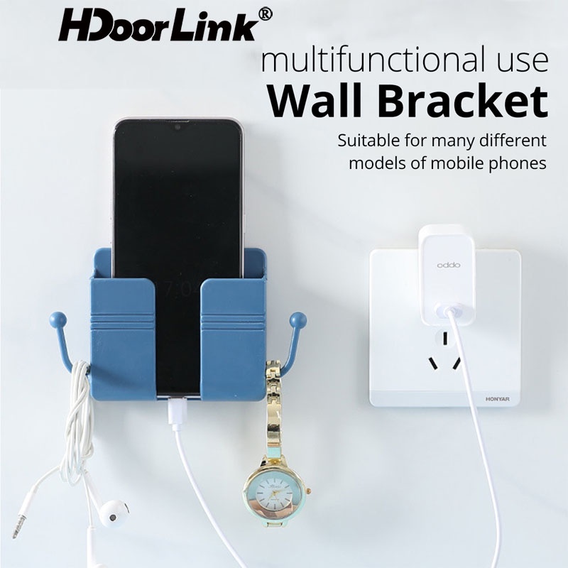 Đế Đựng Điều Khiển Từ Xa/ Điện Thoại HdoorLink Tự Dính Gắn Tường Tiện Dụng