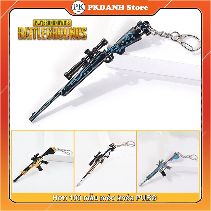 Móc Khóa Hình Súng PUBG Skin S007