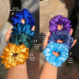 Đồ cột tóc nhiều màu - Scrunchies