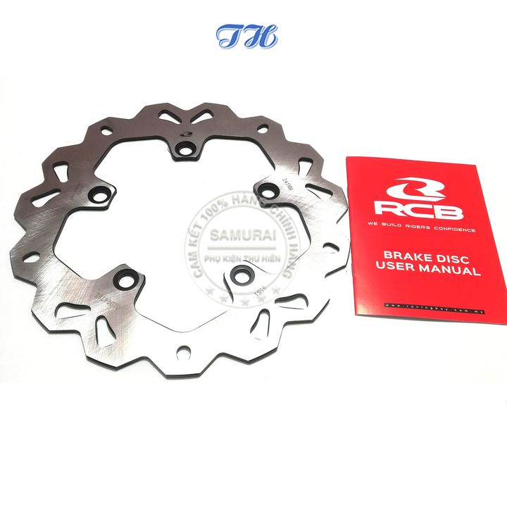 Đĩa Thắng Trước / Sau RCB Cho Winner / Exciter 150,135,155 / Raider fi / Satria Chính Hãng Racing Boy