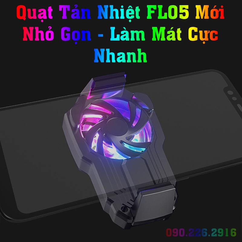 Quạt Tản Nhiệt Điện Thoại Có Pin Không Dây Memo FL05 Giá Rẻ - Phụ Kiện Chơi Game Anh Đăng