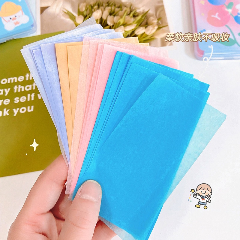 Hộp Giấy Thấm Dầu Vải Lanh 80 Tờ, Dành Cho Nam Và Nữ