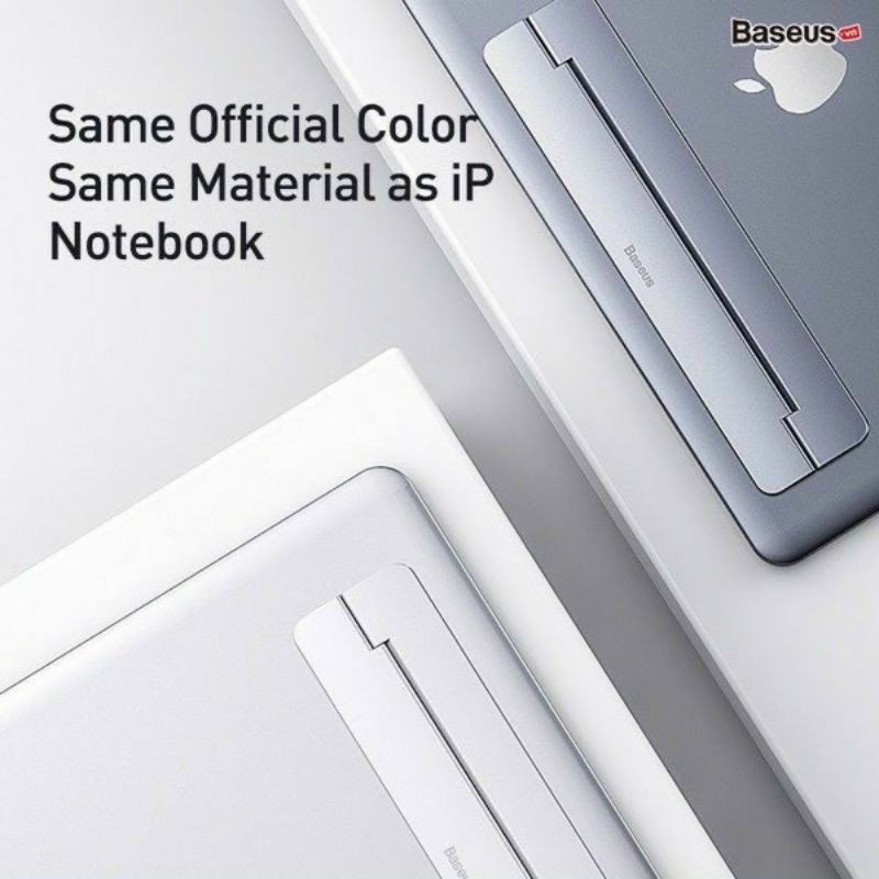 Đế tản nhiệt dạng xếp, siêu mỏng Baseus Papery Notebook Holder dùng cho cho Macbook/ Laptop (0.3cm slim, 8° Angle)