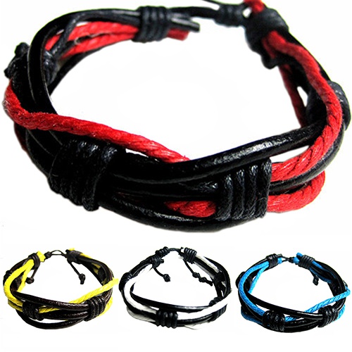 Vòng tay dạng dây nhiều lớp kiểu dáng đơn giản