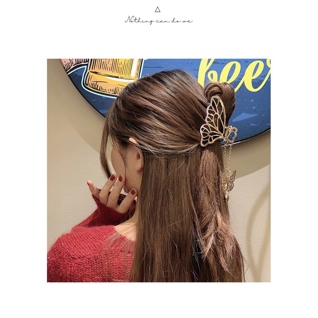 Kẹp tóc Pohanu kim loại phong cách hàn quốc cho nữ giá rẻ KT21