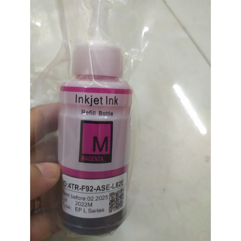 Bộ mực 4 màu- Epson L110/ L210/ L300/ L310/ L1300/ M100/ M200