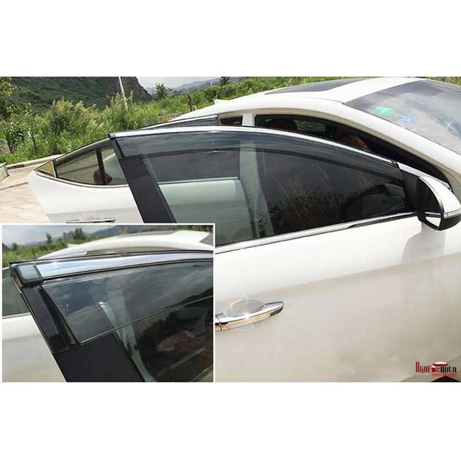 Vè che mưa KIA K3 2022 , Kia Cerato 2019-2021-chỉ INNOX( hàng cao cấp)