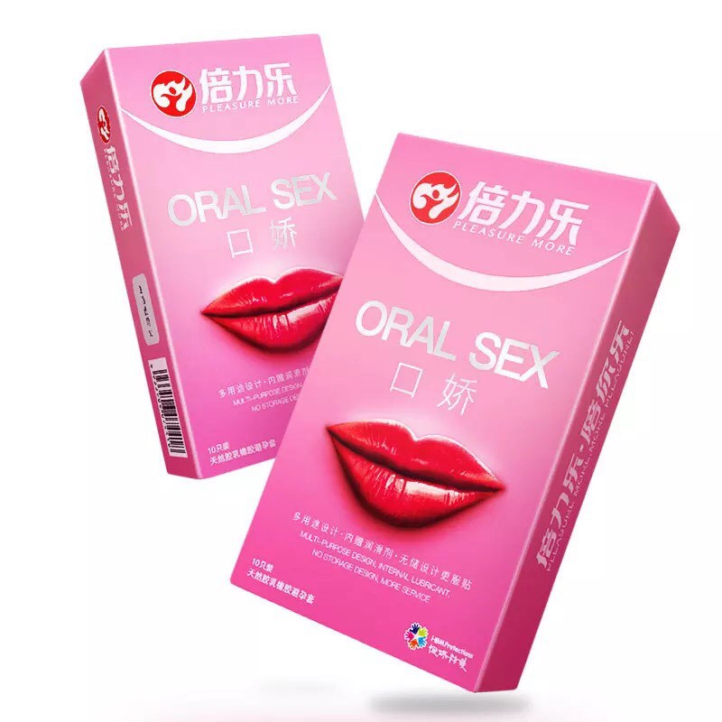 Bao Cao Su Oral Sex - Hộp 10 Cái