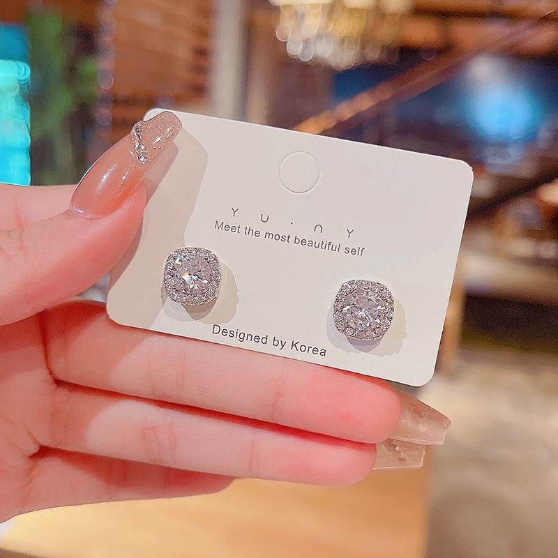 Hoa tai nụ đá thời trang công sở AB2703- Hana Accessories