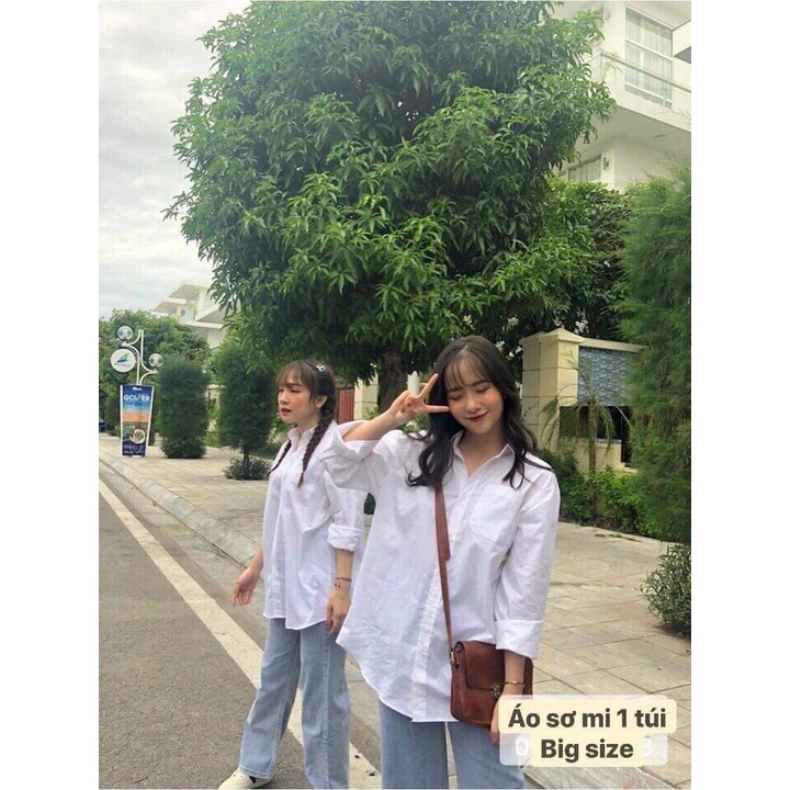 Áo sơ mi 1 túi THÚY VI STORE