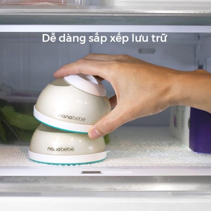 Bình sữa Nanobebe 150ml,240ml không chứa BPA hình bầu ngực mẹ bình sữa cho bé Nanobebe - KONNI39